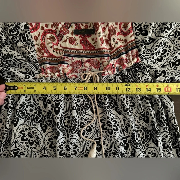 THML Anthropologie Boho Dress - Size M - Picture 10 of 12